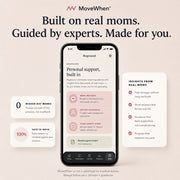 MoveWhen gallery card showing the complete physical setup.